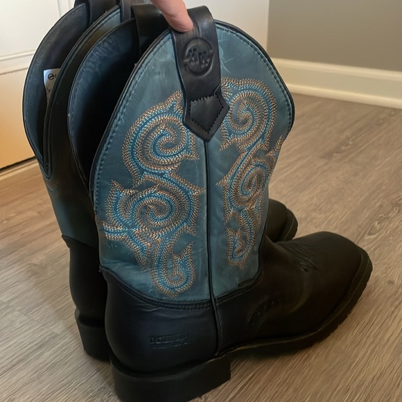 DOUBLE-H Men's Nolen 11" Wide Square Toe Roper Size 9 Work Boots - Picture 3 of 15